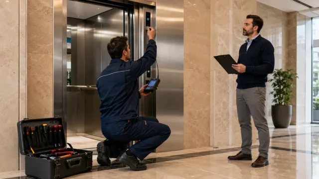 Asansör firması seçimi sırasında teknik servis kontrolü
