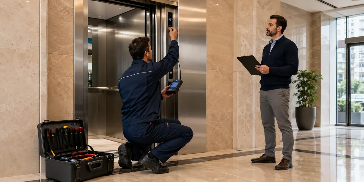 Asansör firması seçimi sırasında teknik servis kontrolü